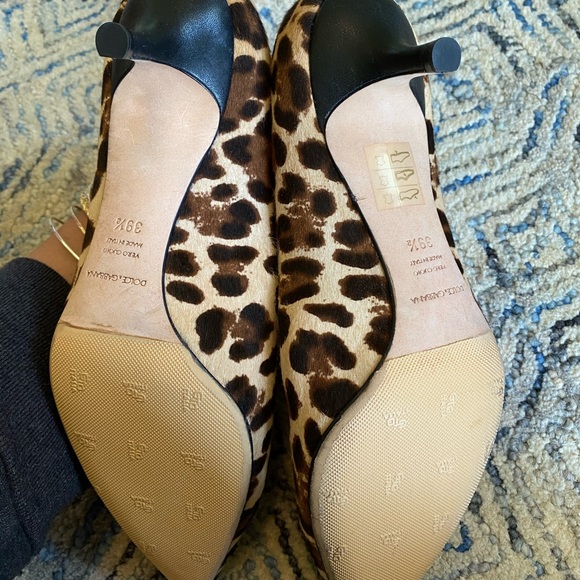 Dolce and Gabbana LeopArd Heels From Prague - Picture 5 of 9